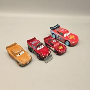 Lot Of 4 Lightning McQueen Diecast Variants Disney Pixar Chester Whipplefilter